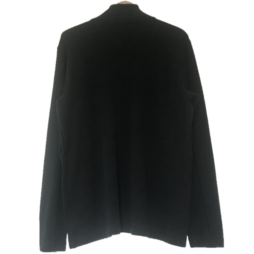 Y2K Banana Republic Half Zip Sweater (Navy/Gray) - Picture 6 of 7